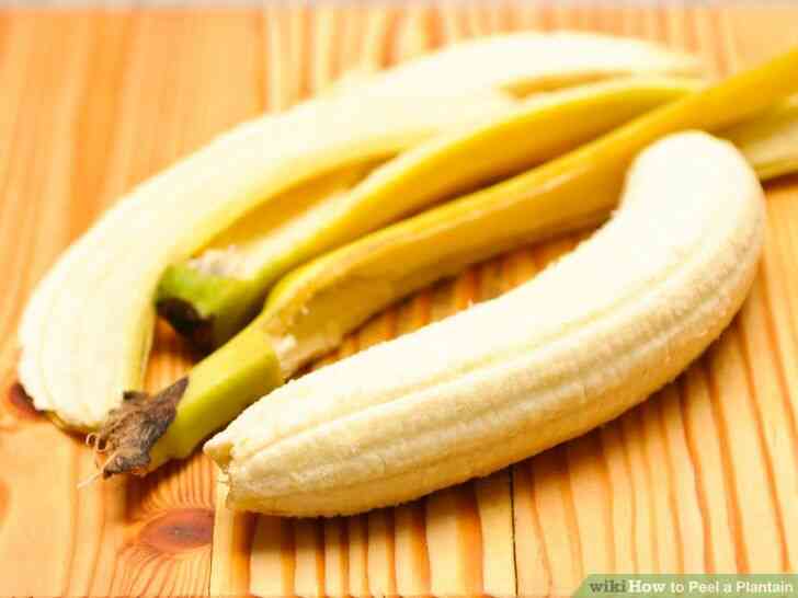 Image intitulée Peler une banane Plantain Finale